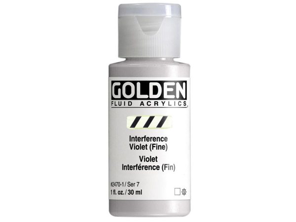 Golden - Acrylverf - Flacon 30Ml - Serie 7 - Int. Violet (Fijn)