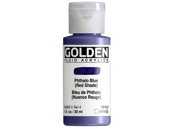 Golden - Acrylverf - Flacon 30Ml - Serie 4 - Phtaloblauw Roodachtig