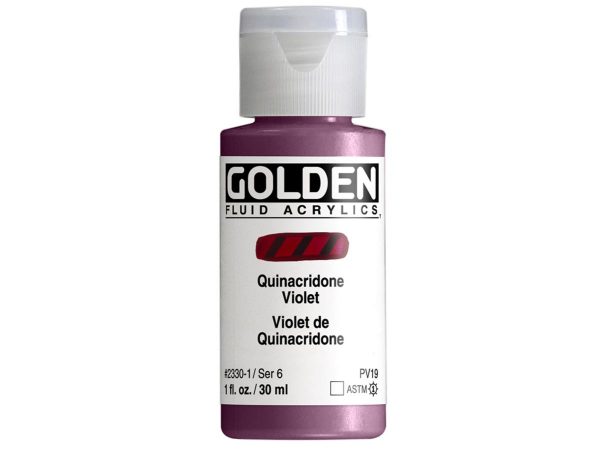 Golden - Acrylverf - Flacon 30Ml - Serie 6 - Quinacridone Violet