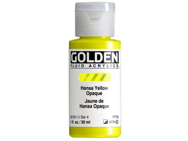 Golden - Acrylverf - Flacon 30Ml - Serie 4 - Hansageel Opaak