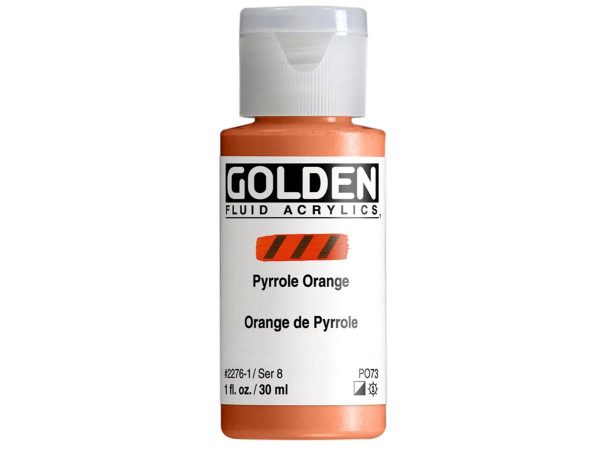 Golden - Acrylverf - Flacon 30Ml - Serie 8 - Pyrrooloranje