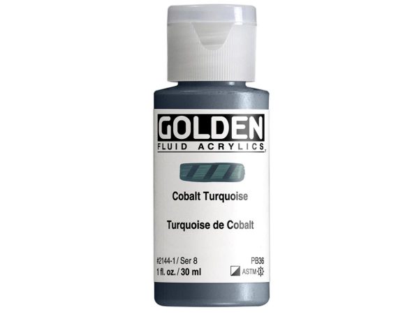 Golden - Acrylverf - Flacon 30Ml - Serie 8 - Kobalt Turkoois