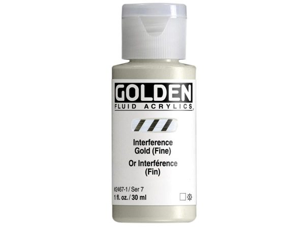 Golden - Acrylverf - Flacon 30Ml - Serie 7 - Int. Goud (Fijn)