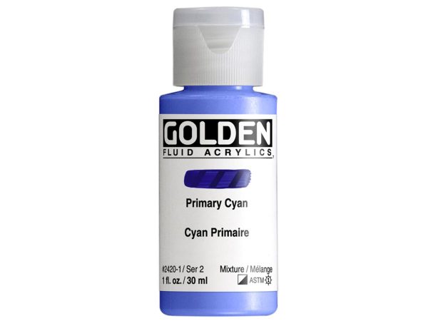 Golden - Acrylverf - Flacon 30Ml - Serie 2 - Primair Cyaan